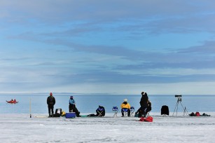 flow edge Nunavut Arctic Canada