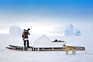 David De Vleeschauwer in Nunavut Canada