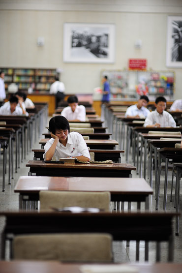 studying in Pyongyang