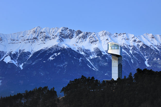 Ski Jumping hill Bersigel by Zaha Hadid